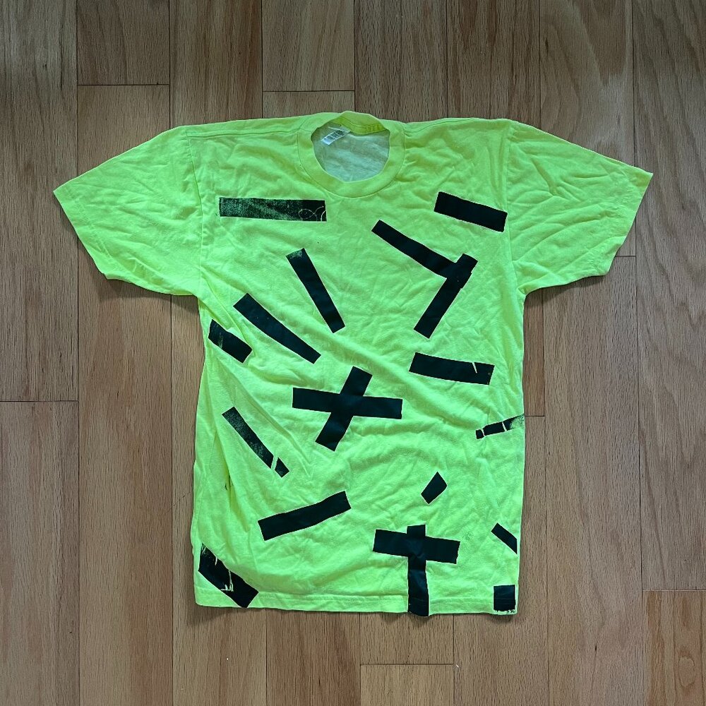 American Apparel - Hand screen printed tee shirts. From the mid 2000s.